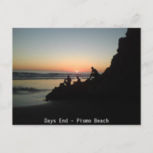 Cartão Postal Extremidade dos dias - praia de Pismo