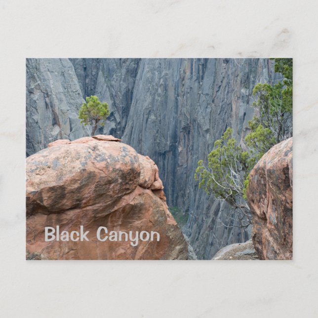 Cartão Postal Extremidade Norte do Canyon Negro (Frente)