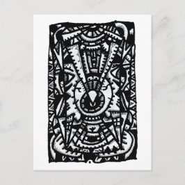 Cartão Postal Eye por Brian Benson Cartão-postal