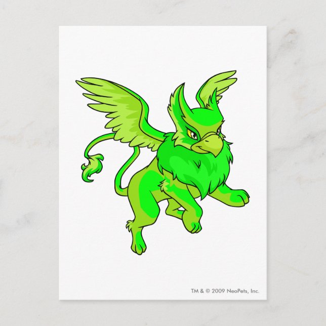 Cartão Postal Eyrie Glowe (Frente)