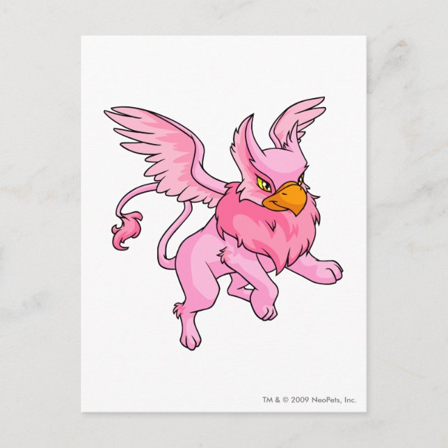 Cartão Postal Eyrie Pink (Frente)