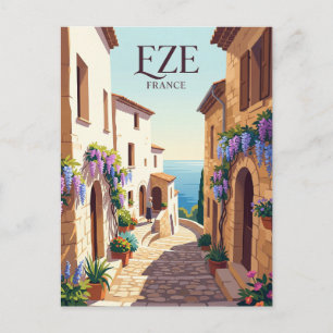 Cartão Postal Eze, França França