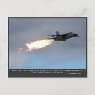 Cartão Postal F111 Motivação