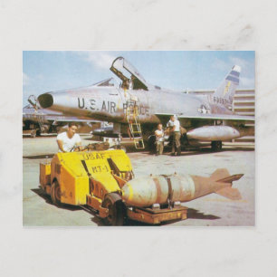 Cartão Postal F-100 Super Saber