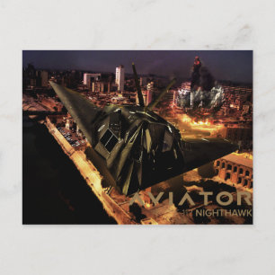 Cartão Postal F-117 Nighthawk