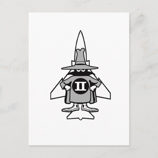 Cartão Postal F-4 Spook Fantasma (Frente)