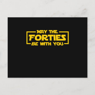 Cartão Postal Fã de Ficção Científica Galáxia Geek 40 Anos de Id