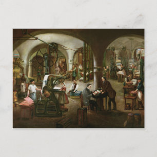 Cartão Postal Fábrica na Rue d'Aubagne, 1861