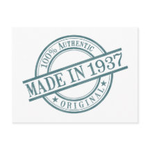 Fabricado em 1937 Ano de Nascimento Logotipo de Bo