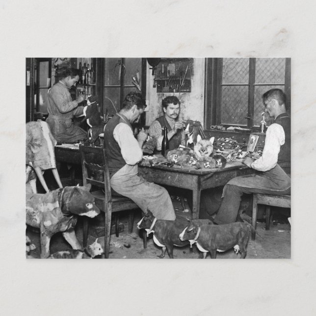 Cartão Postal Fabricantes de brinquedos alemães, início dos anos (Frente)