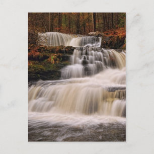 Cartão Postal Fábricas caem nos Poconos da Pensilvânia