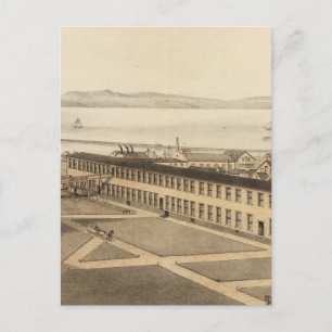 Cartão Postal Fabrico de mobiliário de Kilburn e Gates Cottage