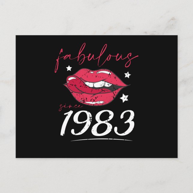Cartão Postal Fabuloso desde 1983 (Frente)