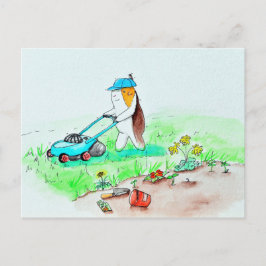 Cartão Postal Faça a pintura do jardineiro na Guiné