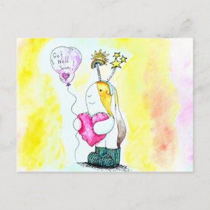 Cartão Postal Faça a pintura guineense ficar bem em breve