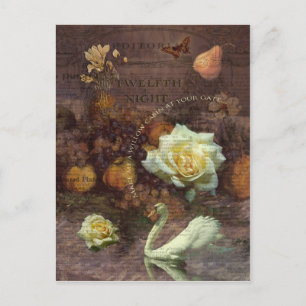 Cartão Postal Faça-me uma cabana selvagem...