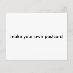 Cartão Postal Faça o seu