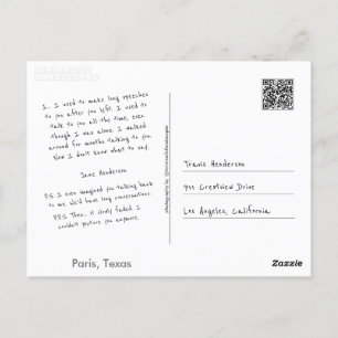 Cartão Postal Faça o seu