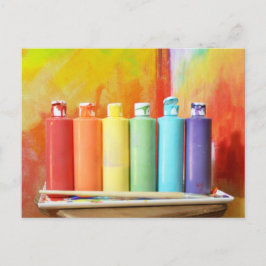 Cartão Postal Faça sua própria fotografia do Rainbows