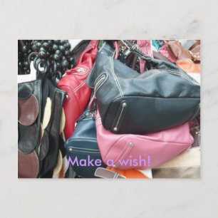 Cartão Postal Faça um desejo!