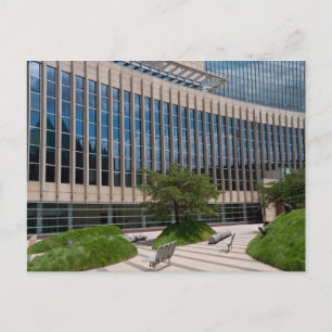 Cartão Postal Facada de Tribunais e Plaza em Minneapolis