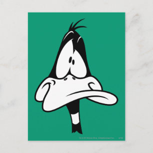 Cartão Postal Face DAFFY DUCK™ Confusa
