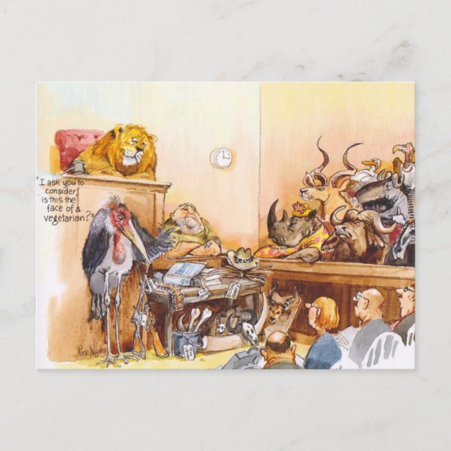 Cartão Postal Face vegetal (Frente)