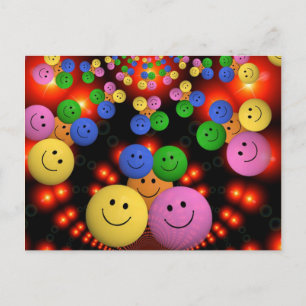 Cartão Postal Faces Jamboree