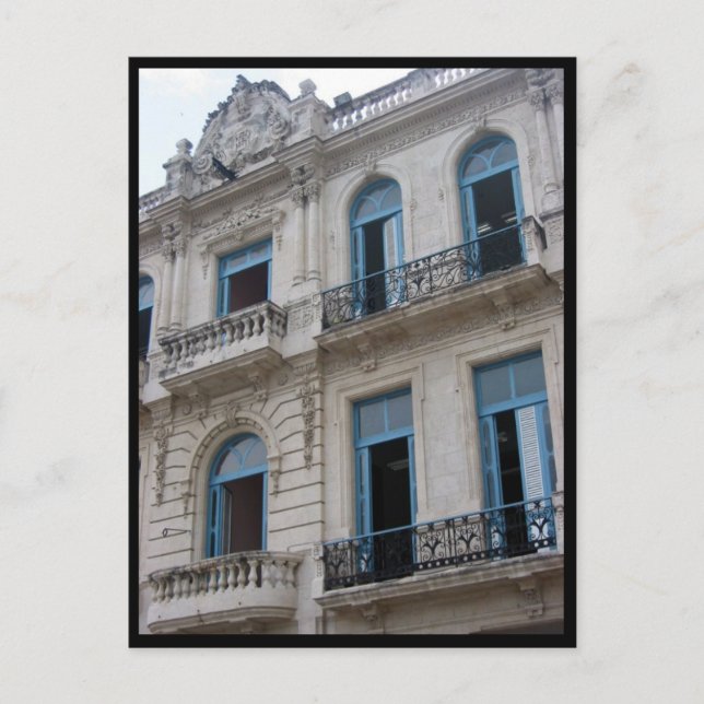 Cartão Postal fachada havana (Frente)
