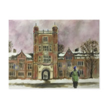 Faculdade de Direito - Ann Arbor, Michigan Postcar