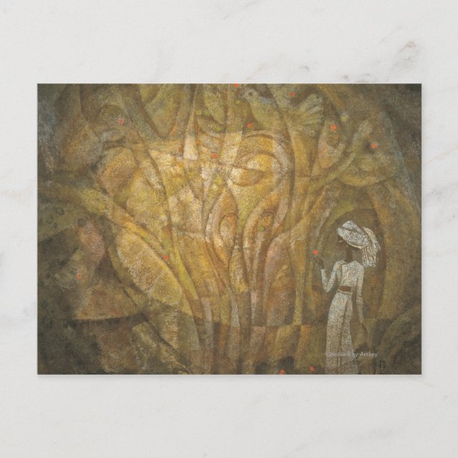 Cartão Postal Fada (Frente)