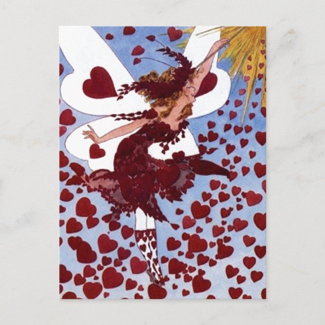 Cartão Postal Fada do Coração (Frente)