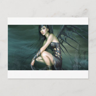 Cartão Postal fada do dragão