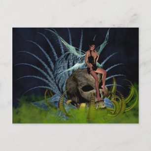 Cartão Postal Fada Gótica