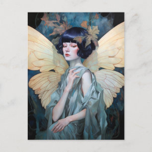 Cartão Postal Fada Mulher Fantasy Art