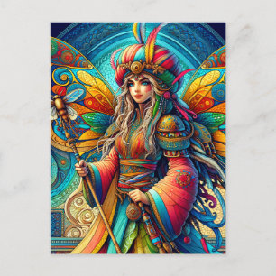 Cartão Postal Fada Tunisina