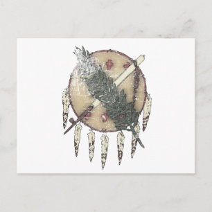 Cartão Postal Faded Dreamcatcher