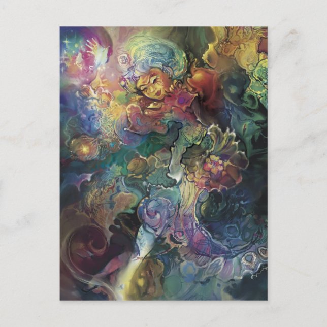 Cartão Postal Faery dançante*** (Frente)