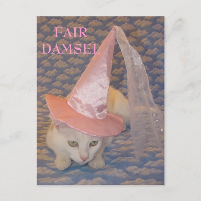 CARTÃO POSTAL FAIR DAMSEL MISSY (Frente)