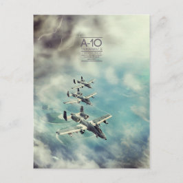 Cartão postal Fairchild Republic A- 10 Thunderbolt