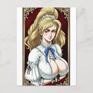 Cartão Postal Faire Maiden 2