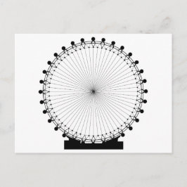 Cartão Postal Fairground Big Wheel