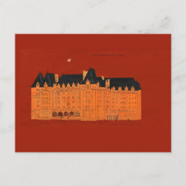 Cartão postal Fairmont Empress Hotel Victoria BC C