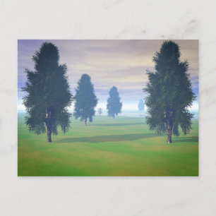 Cartão Postal Fairway para sete