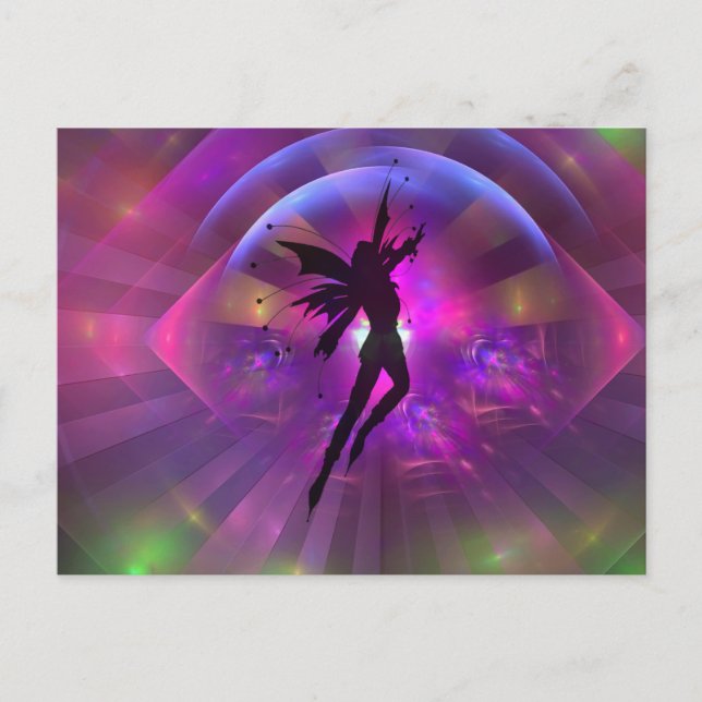 Cartão Postal Fairy Fantasy (Frente)