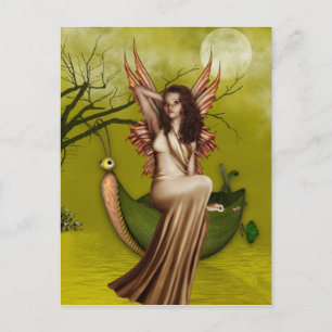 Cartão Postal Fairy Gondola