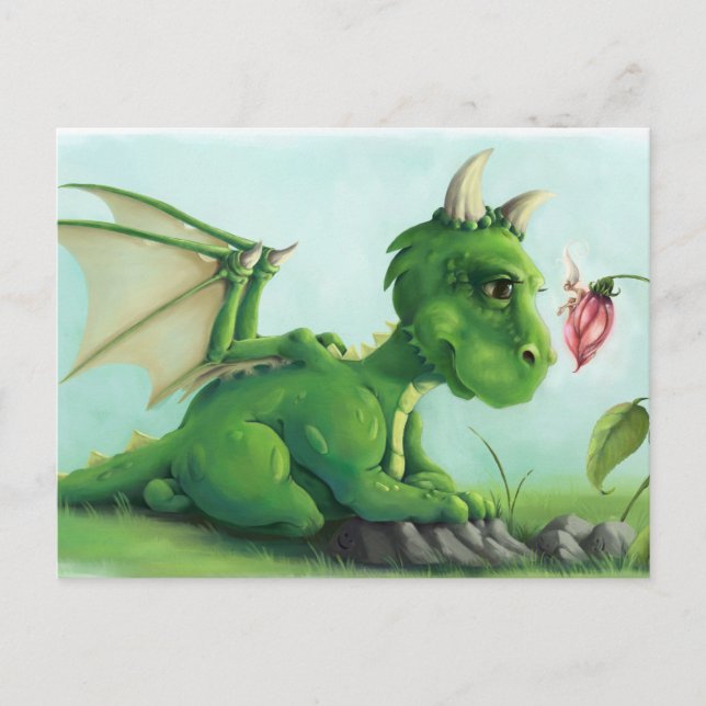 Cartão Postal Fairy Gossip (Frente)