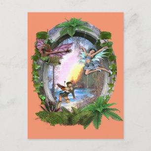 Cartão Postal Fairy Kingdom