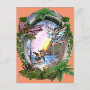 Cartão Postal Fairy Kingdom