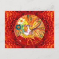 FAIRY OF FLOWERS Red Yellow Fantasy
